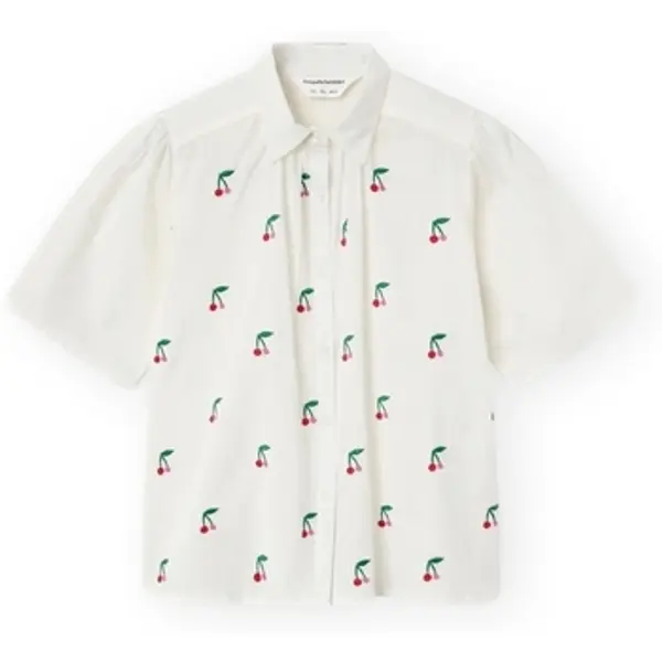Compania Fantastica Compania Fantastica  Topovi i bluze COMPAÑIA FANTÁSTICA Shirt 43037 - Ecru  Compania Fantastica