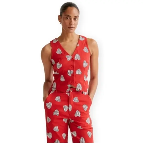 Compania Fantastica Compania Fantastica  Topovi i bluze COMPAÑIA FANTÁSTICA Vest 41011 - Conversational 26  Compania Fantastica