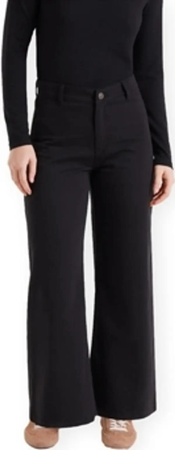Compania Fantastica Compania Fantastica  Traperice ravnog kroja COMPAÑIA FANTÁSTICA Trousers 47006 - Black  Compania Fantastica