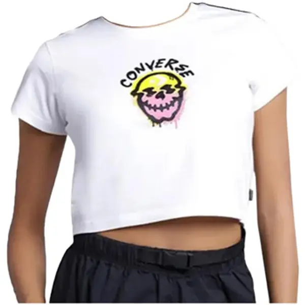 Converse Converse  Majice kratkih rukava T-shirt  Spray Paint Skull coton 100%  Converse