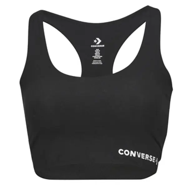 Converse Converse  Sportski grudnjaci WORDMARK BRA TOP CONVERSE BLACK  Converse