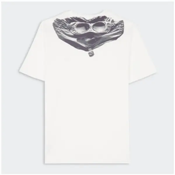 Cp Company Cp Company  Majice kratkih rukava TSHIRT WHITE 16CMTS044 005 100W  Cp Company