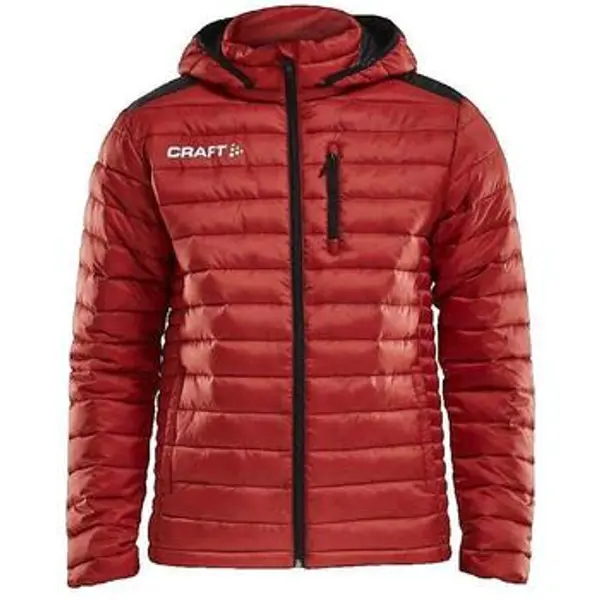 Craft Craft  Kratke jakne Doudoune  Isolate rouge avec capuche  Craft