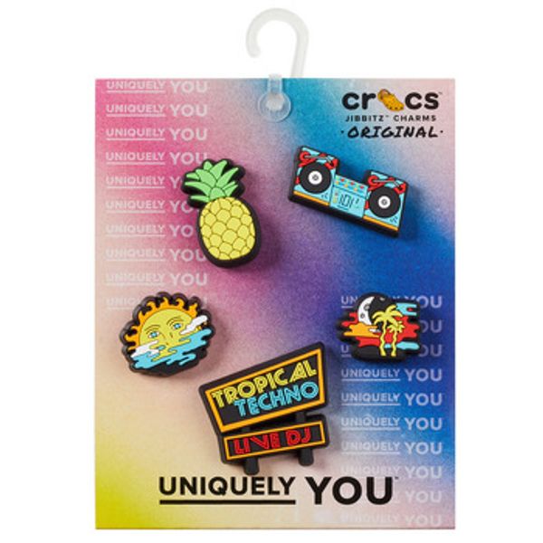 Crocs Crocs  Dodaci za obuću JIBBITZ TROPICAL TECHNO DJ 5 PACK  Crocs