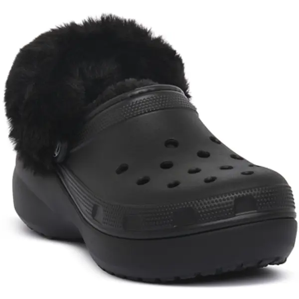 Crocs Crocs  Klompe BLK CLASSIC PLATFORM FUZZ LINED CG  Crocs