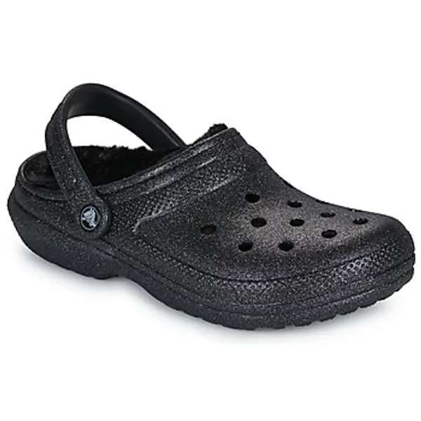 Crocs Crocs  Klompe Classic Fuzz Lined Glitter Clog  Crocs