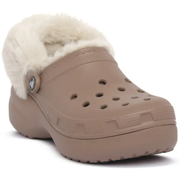 Crocs Crocs  Klompe LATT CLASSIC PLATFORM FUZZ LINED CG  Crocs