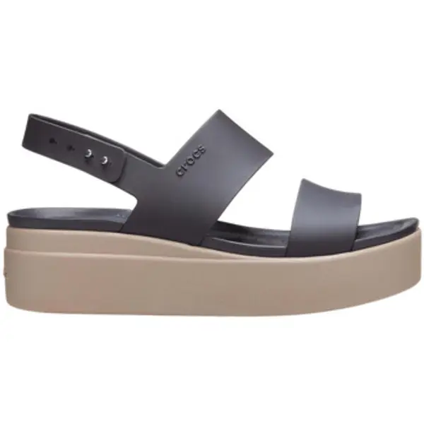 Crocs Crocs  Sandale i polusandale Sandales  Brooklyn Low Wedge synthétique  Crocs