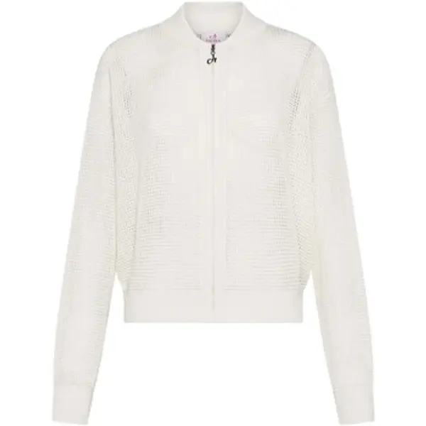 Deha Deha  Veste i kardigani Mesh-Effect Full-Zip Sweater  Deha
