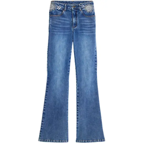 Desigual Desigual  Jeans tapered REPIRSE_DENIM_EMBRO 26SWDDX6  Desigual