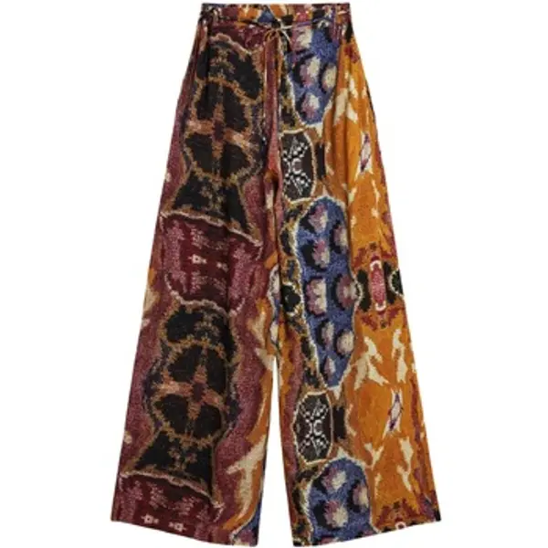 Desigual Desigual  Lagane hlače / Šalvare PANT_BEATTLE PALAZZ 26SWPW49  Desigual