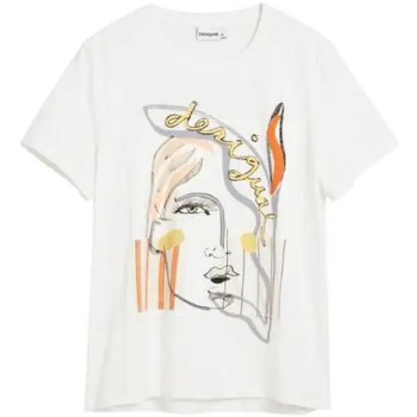 Desigual Desigual  Majice kratkih rukava 26SWTK51  Desigual