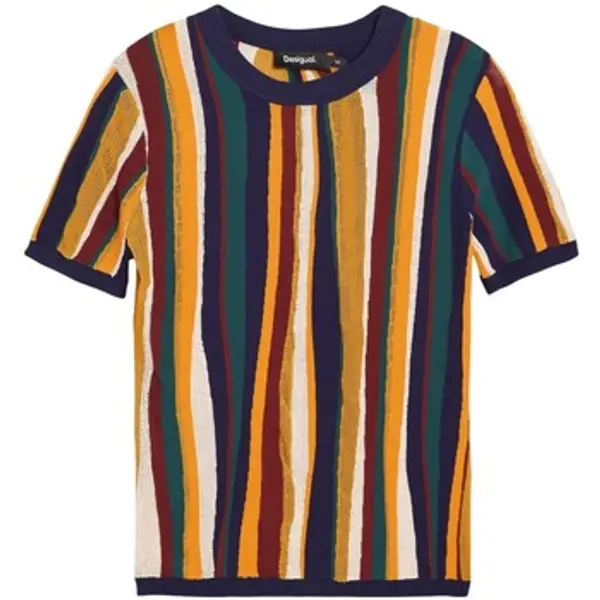 Desigual Desigual  Majice kratkih rukava TS_STRIPES_LACROIX 26SWTK55  Desigual