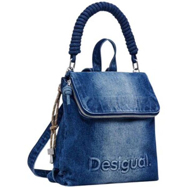 Desigual Desigual  Ruksaci BACK_HALF LOGO DENIM HAMPTON MINI 25SAKD05  Desigual