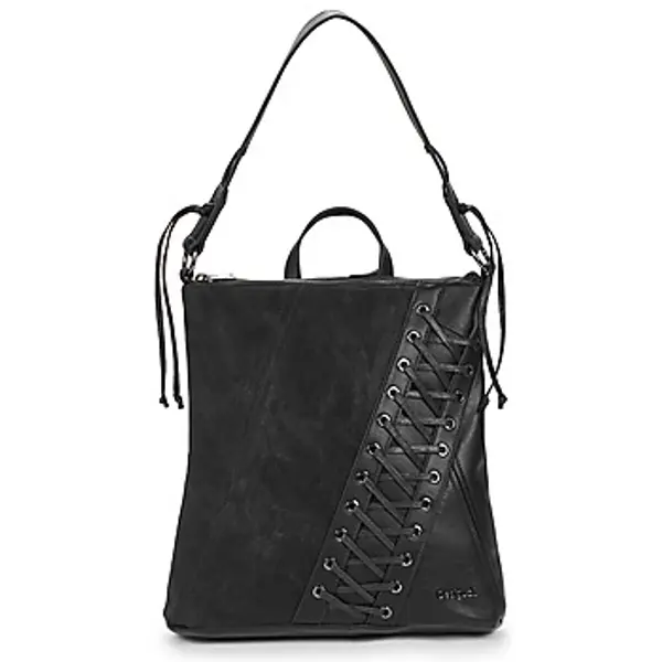 Desigual Desigual  Ruksaci BACKPACK BLACK PATCH TANGO  PRETORIA MINI  Desigual