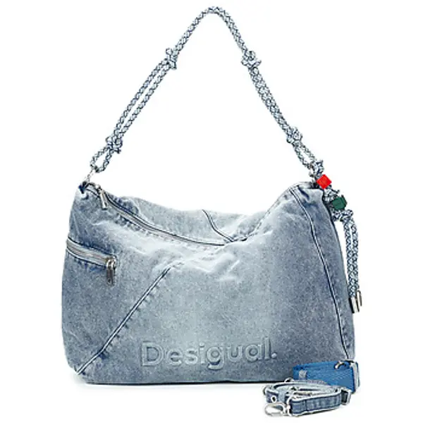 Desigual Desigual  Torbe preko ramena BAG HALF LOGO DENIM LEIRIA 2.0  Desigual