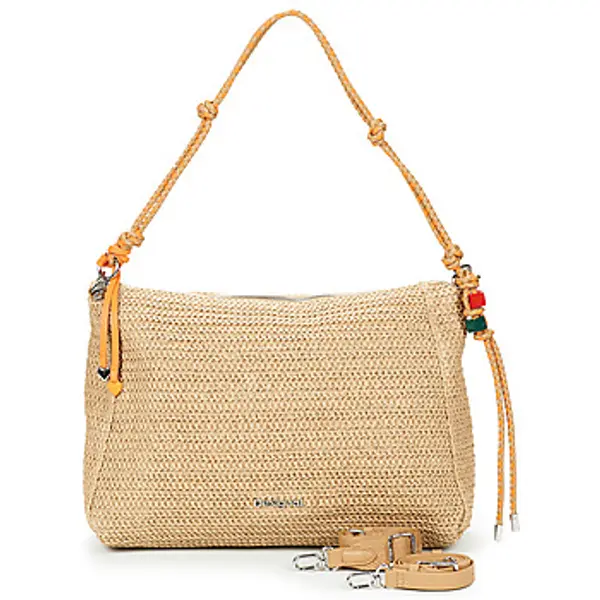 Desigual Desigual  Torbe preko ramena BAG HALF LOGO RAFFIA LEIRIA  Desigual