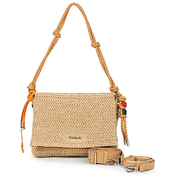 Desigual Desigual  Torbe za nošenje preko tijela HALF LOGO RAFFIA VENECIA  Desigual