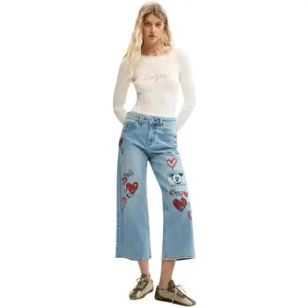 Desigual Desigual  Traperice ravnog kroja HERRY_ 26SWDD16  Desigual