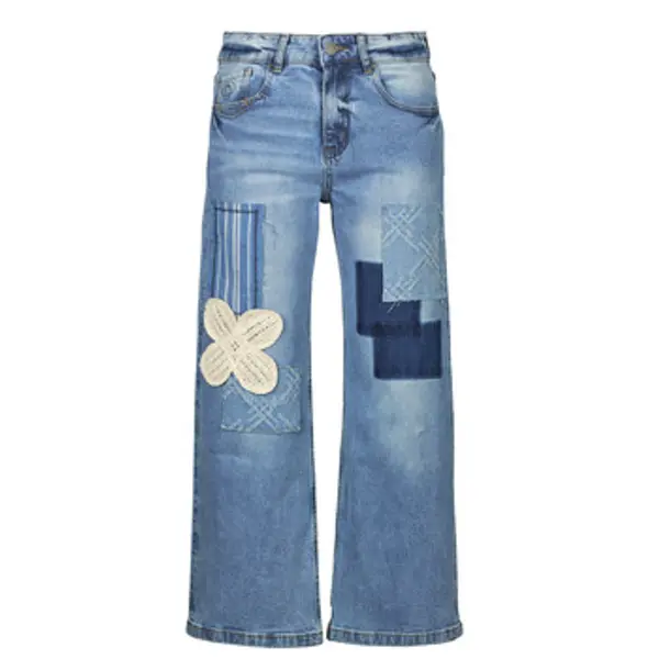 Desigual Desigual  Traperice ravnog kroja LETO  Desigual
