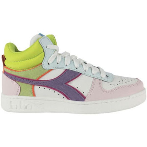 Diadora Diadora  Modne tenisice MAGIC BASKET DEMI C9736 White/Potpourri/Blue gras  Diadora