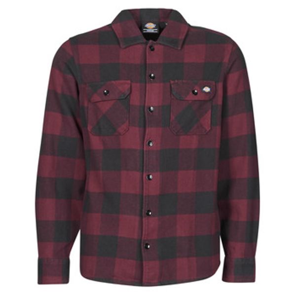 Dickies Dickies  Košulje dugih rukava NEW SACRAMENTO SHIRT MAROON  Dickies