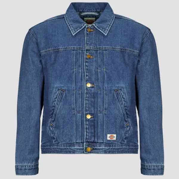 Dickies Dickies  Traper jakne SELVEDGE PLEATED DENIM JACKET ARCHIVE WASH  Dickies