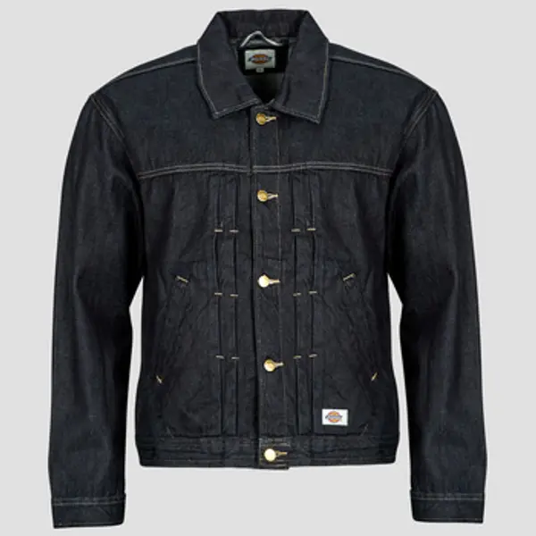 Dickies Dickies  Traper jakne SELVEDGE PLEATED DENIM JACKET RAW  Dickies