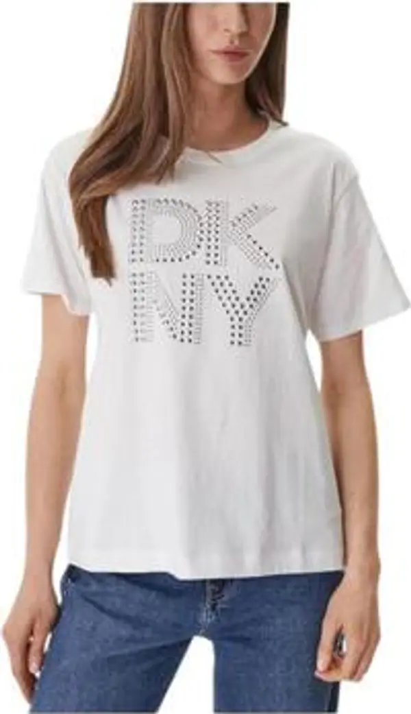 Dkny Dkny  Majice kratkih rukava SW5900202 wht  Dkny