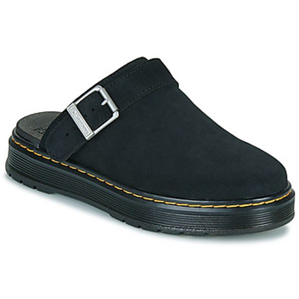 Dr. Martens Dr. Martens  Klompe Brookline Mule Black Bronx Suede  Dr. Martens