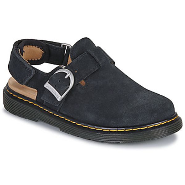 Dr. Martens Dr. Martens  Klompe Jorgie J Mule Black Bronx Suede  Dr. Martens
