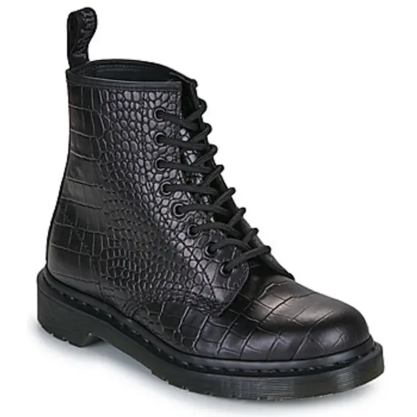 Dr. Martens Dr. Martens  Polučizme 1460 Croco 8 Eye Boot Black New Vibrance Croco  Dr. Martens