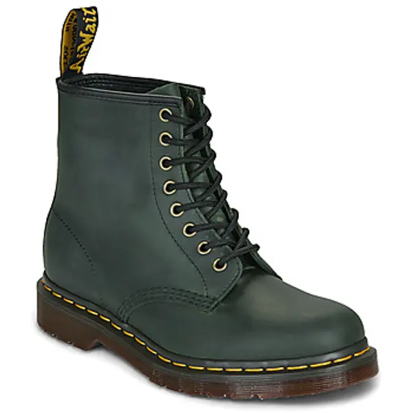 Dr. Martens Dr. Martens  Polučizme 1460 GREEN CRAZY HORSE  Dr. Martens