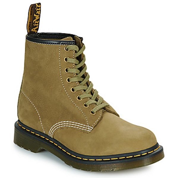 Dr. Martens Dr. Martens  Polučizme 1460 Muted Olive Tumbled Nubuck+E.H.Suede  Dr. Martens