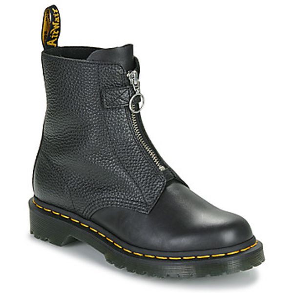 Dr. Martens Dr. Martens  Polučizme 1460 Pascal Frnt Zip Black Wanama   Black Milled Nappa  Dr. Martens