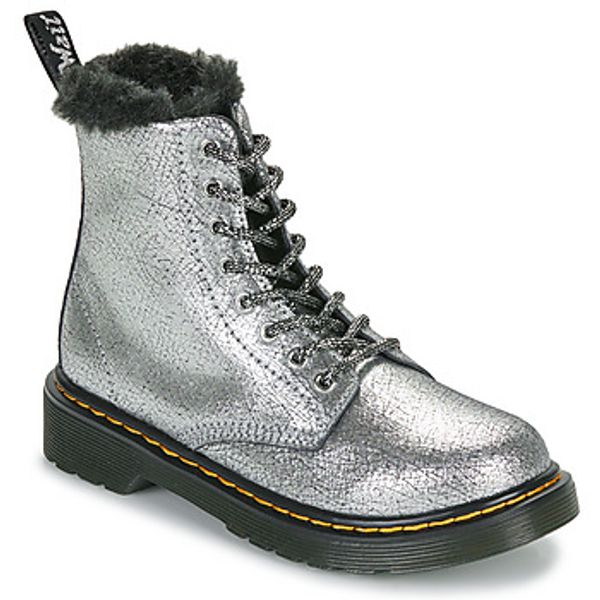 Dr. Martens Dr. Martens  Polučizme 1460 Serena J Silver Distressed Foil  Dr. Martens