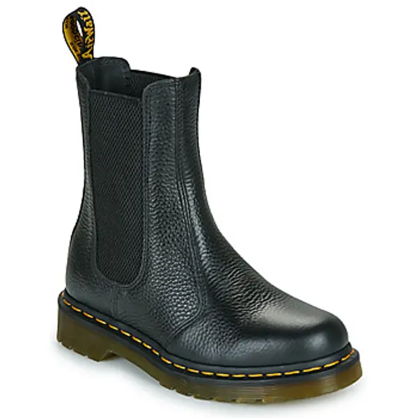 Dr. Martens Dr. Martens  Polučizme 2976 Hi Chelsea Boot Black Milled Nappa  Dr. Martens