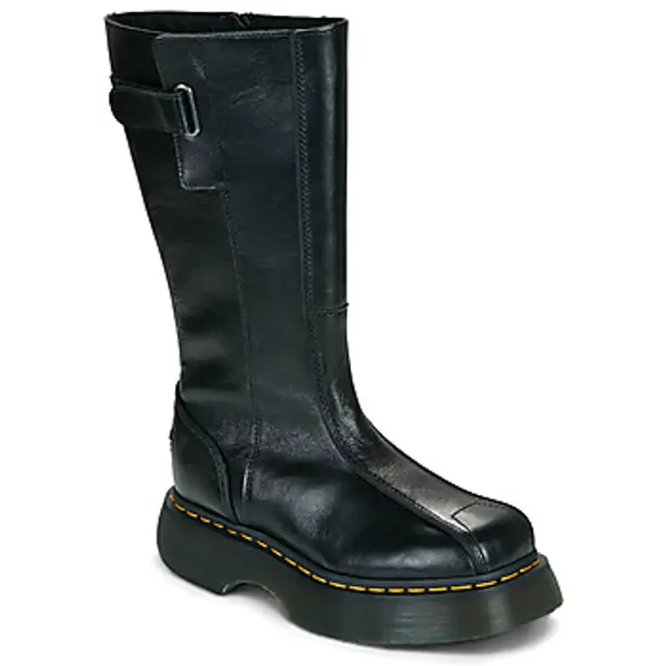 Dr. Martens Dr. Martens  Polučizme BUZZ HIGH BOOT BLACK MILLED GLOSS  Dr. Martens