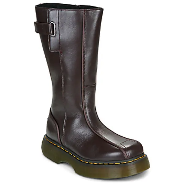 Dr. Martens Dr. Martens  Polučizme BUZZ  HIGH BOOT DARK BROWN MILLED GLOSS  Dr. Martens