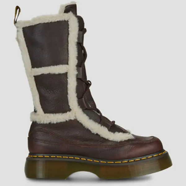 Dr. Martens Dr. Martens  Polučizme Buzz Lace WL High Leg Boot Dark Brown  Dr. Martens