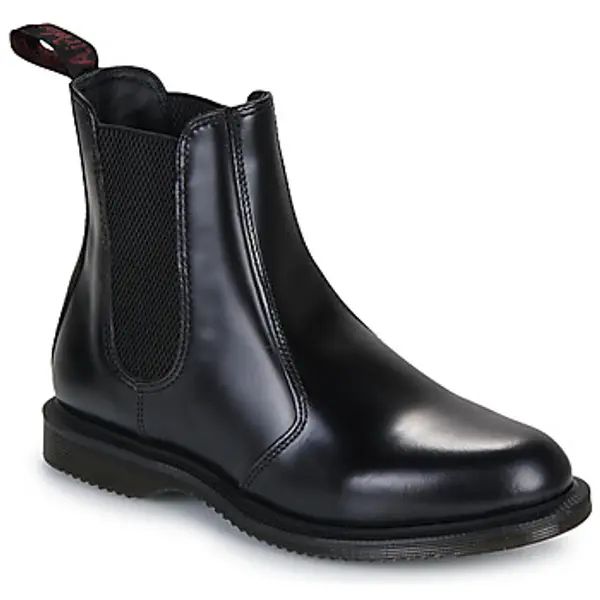 Dr. Martens Dr. Martens  Polučizme Flora Boot Blk Smooth  Dr. Martens
