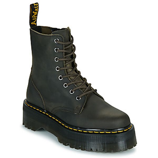 Dr. Martens Dr. Martens  Polučizme Jadon Charcoal Grey Burnished Waxy Pull Up  Dr. Martens