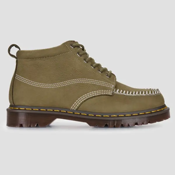 Dr. Martens Dr. Martens  Polučizme Lowell Chukka DMs Olive Milled Nubuck WP  Dr. Martens