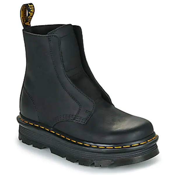 Dr. Martens Dr. Martens  Polučizme ZebZag Lace Less Laceless Boot Black Wyoming  Dr. Martens