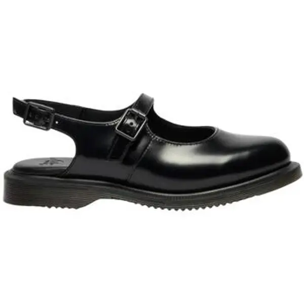 Dr. Martens Dr. Martens  Sandale i polusandale Madaline Black Polished Smooth 42132001  Dr. Martens