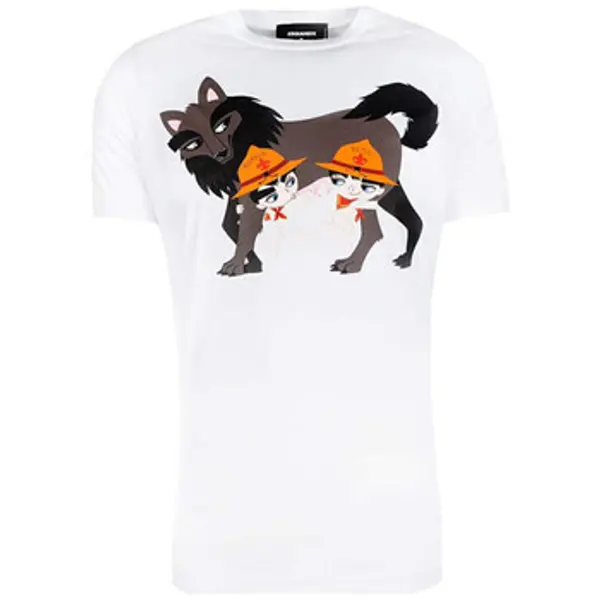 Dsquared Dsquared  Majice kratkih rukava T-SHIRT S74GD0362 WHITE  Dsquared