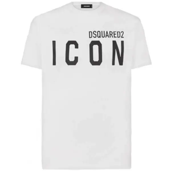 Dsquared Dsquared  Majice kratkih rukava T-SHIRT S79GC0003 WHITE  Dsquared