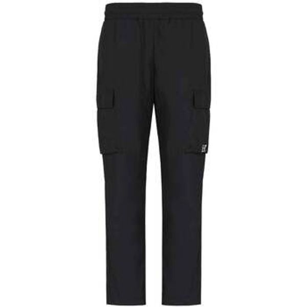 Ea7 Emporio Armani Ea7 Emporio Armani  Donji dio trenirke Core Identity Nylon Cargo Jogger Pants Black  Ea7 Emporio Armani