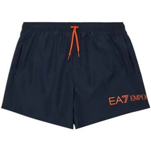 Ea7 Emporio Armani Ea7 Emporio Armani  Kupaći kostimi / Kupaće gaće Logo Swim Shorts Armani Blue/Tanger  Ea7 Emporio Armani
