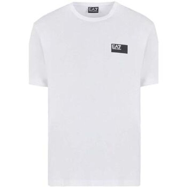 Ea7 Emporio Armani Ea7 Emporio Armani  Majice / Polo majice Visibility Crew T-Shirt White  Ea7 Emporio Armani